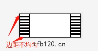 邊(biān)距不良(liáng)ffc軟排(pái)綫(xiàn)圖(tú)示(shì)