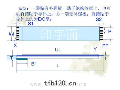 E型(xíng)結構ffc扁平排綫(xiàn)