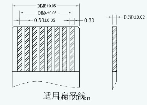 匹(pǐ)配的(dí)ffc排(pái)綫(xiàn)結(jié)構(gòu)圖